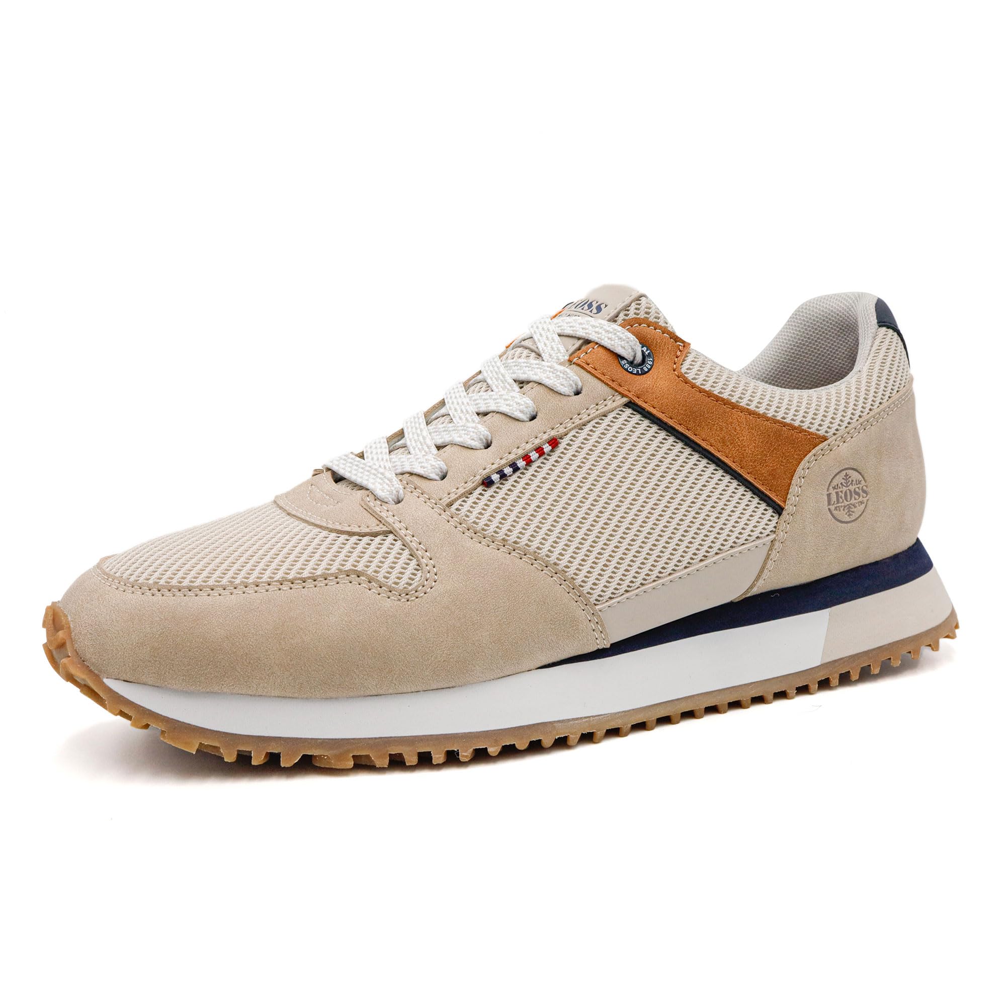 LEOSS ORIGINAL Zapatillas de deporte para hombre, zapatillas de deporte y running para hombre, cómodas, transpirables y ligeras
