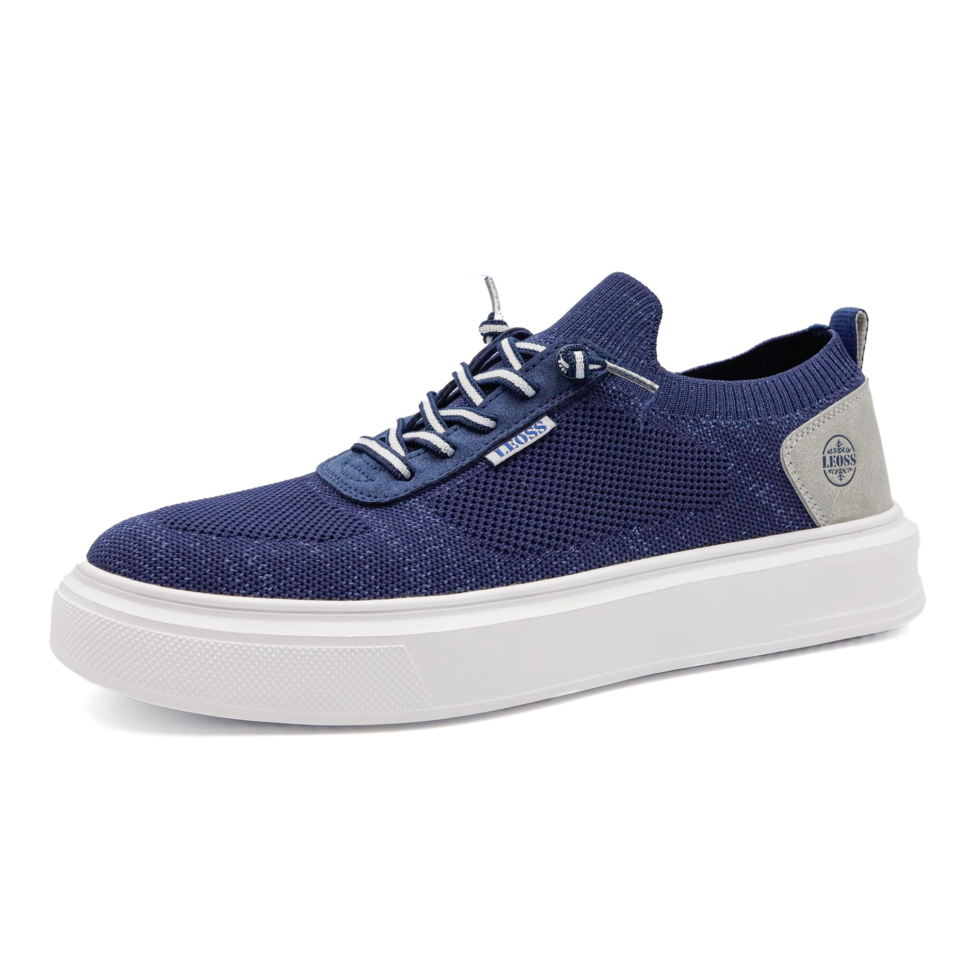 LEOSS ORIGINAL Zapatillas de Hombre Zapatos Slip On Casual Transpirables con Cordones