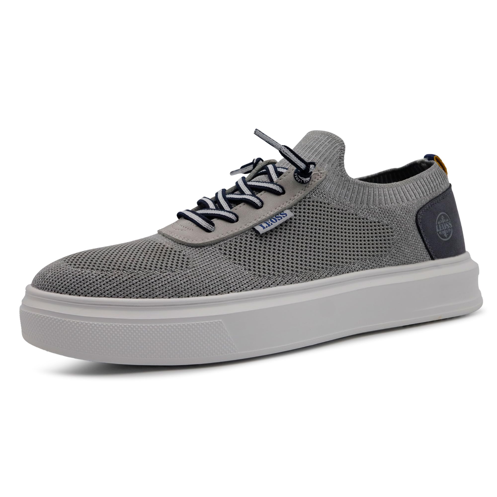 LEOSS ORIGINAL Zapatillas de Hombre Zapatos Slip On Casual Transpirables con Cordones