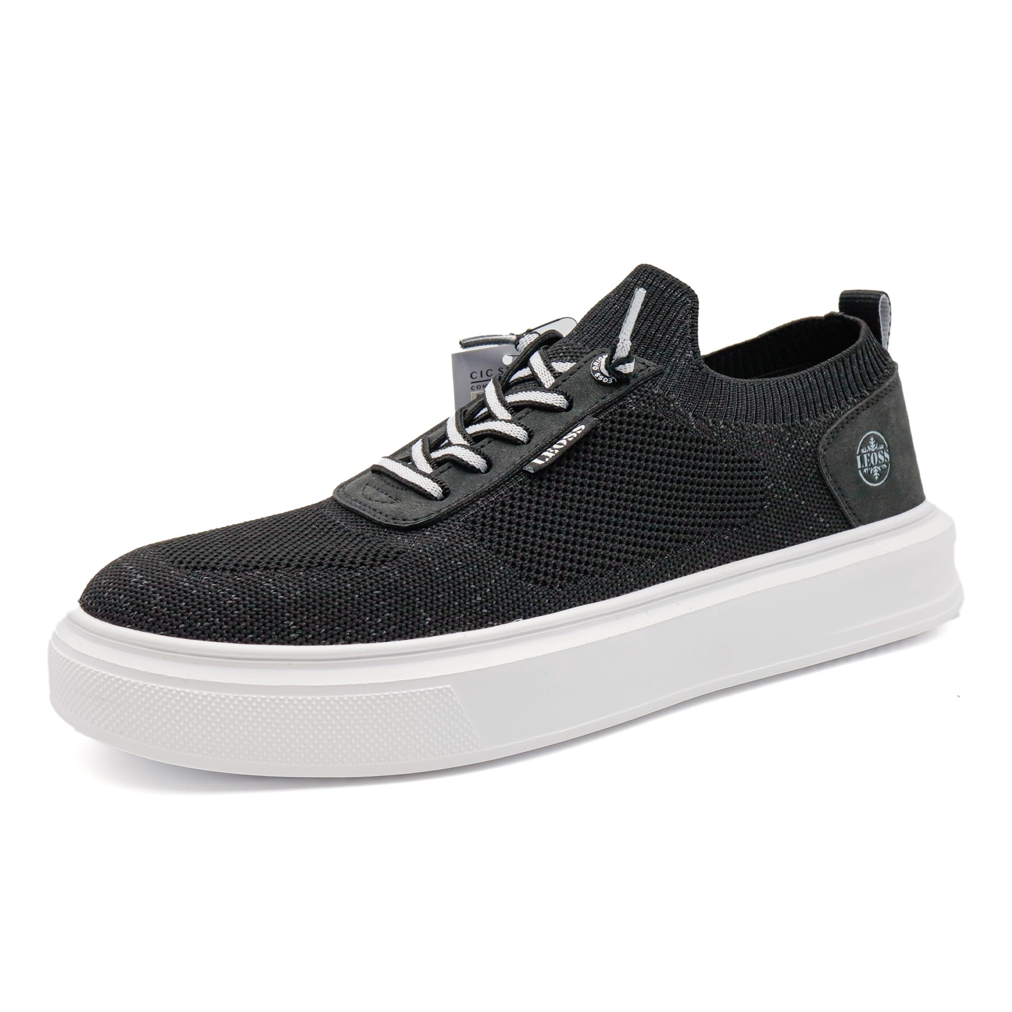 LEOSS ORIGINAL Zapatillas de Hombre Zapatos Slip On Casual Transpirables con Cordones