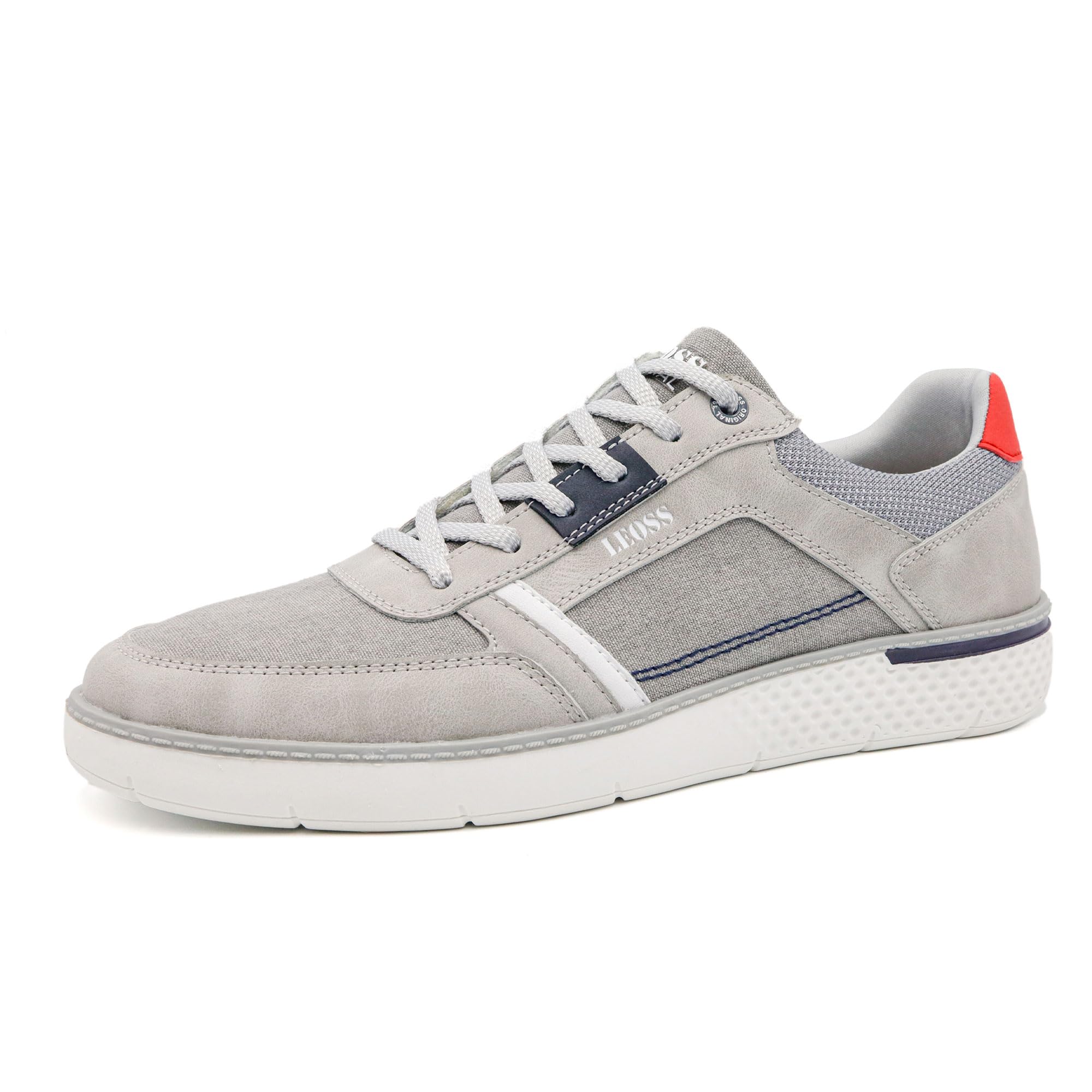 LEOSS ORIGINAL Zapatillas Hombre Zapatillas Deportivas Casual Hombres con Cordones Transpirable e Casual