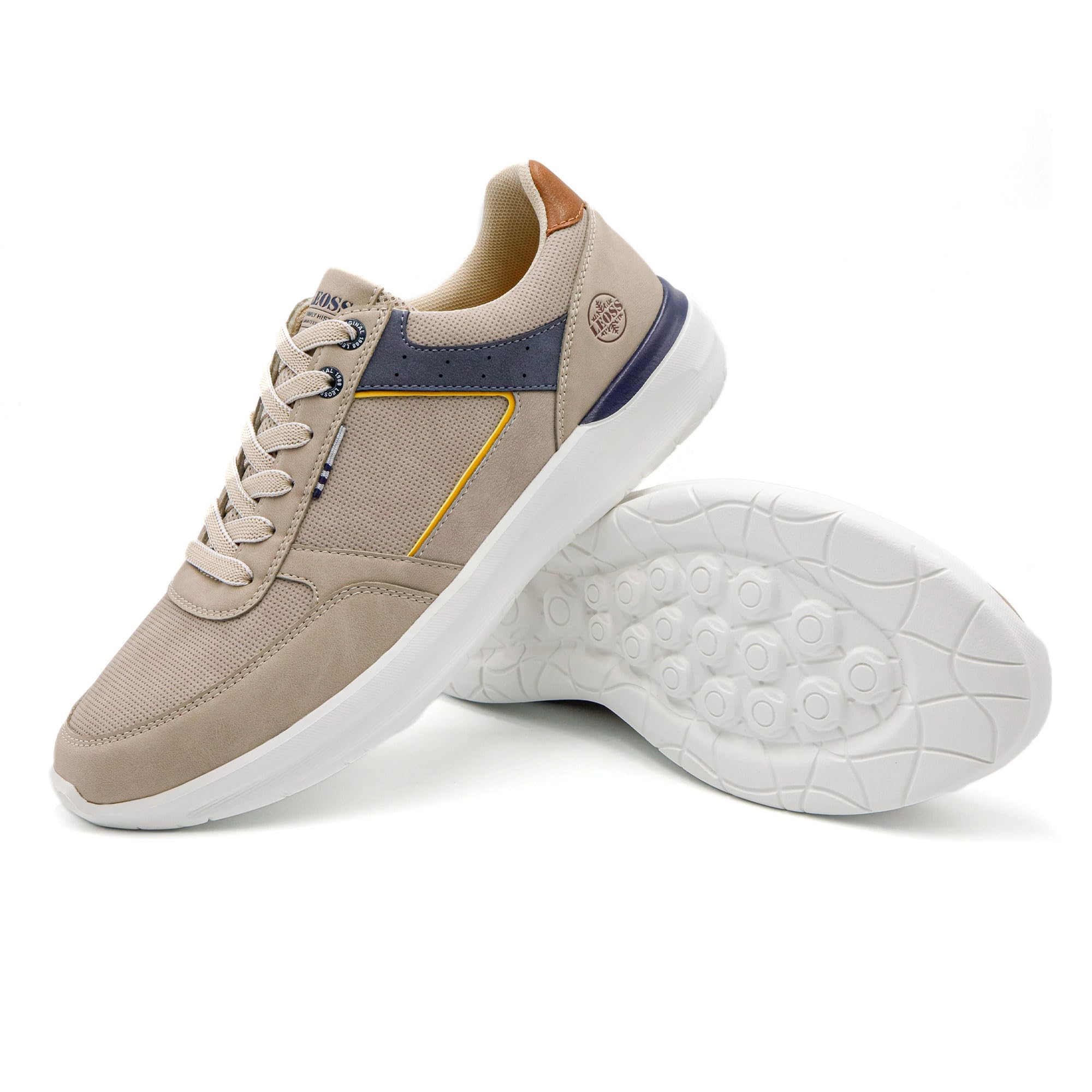 LEOSS - Zapatillas de deporte para hombre, transpirables, ligeras
