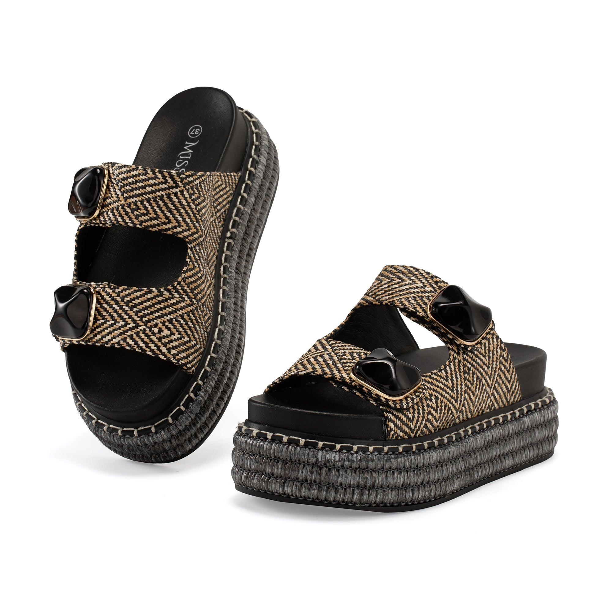 MISSCAI Ciabatte da Spiaggia Estive da Donna WTC250639