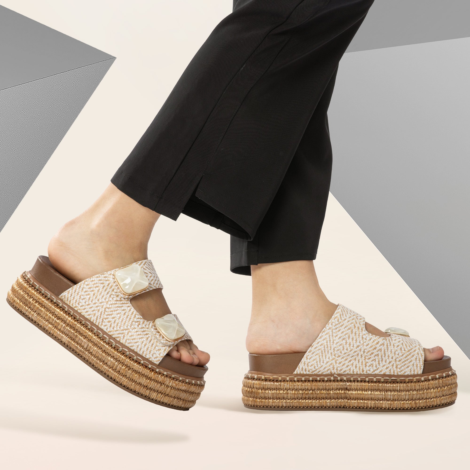 MISSCAI Ciabatte da Spiaggia Estive da Donna WTC250639