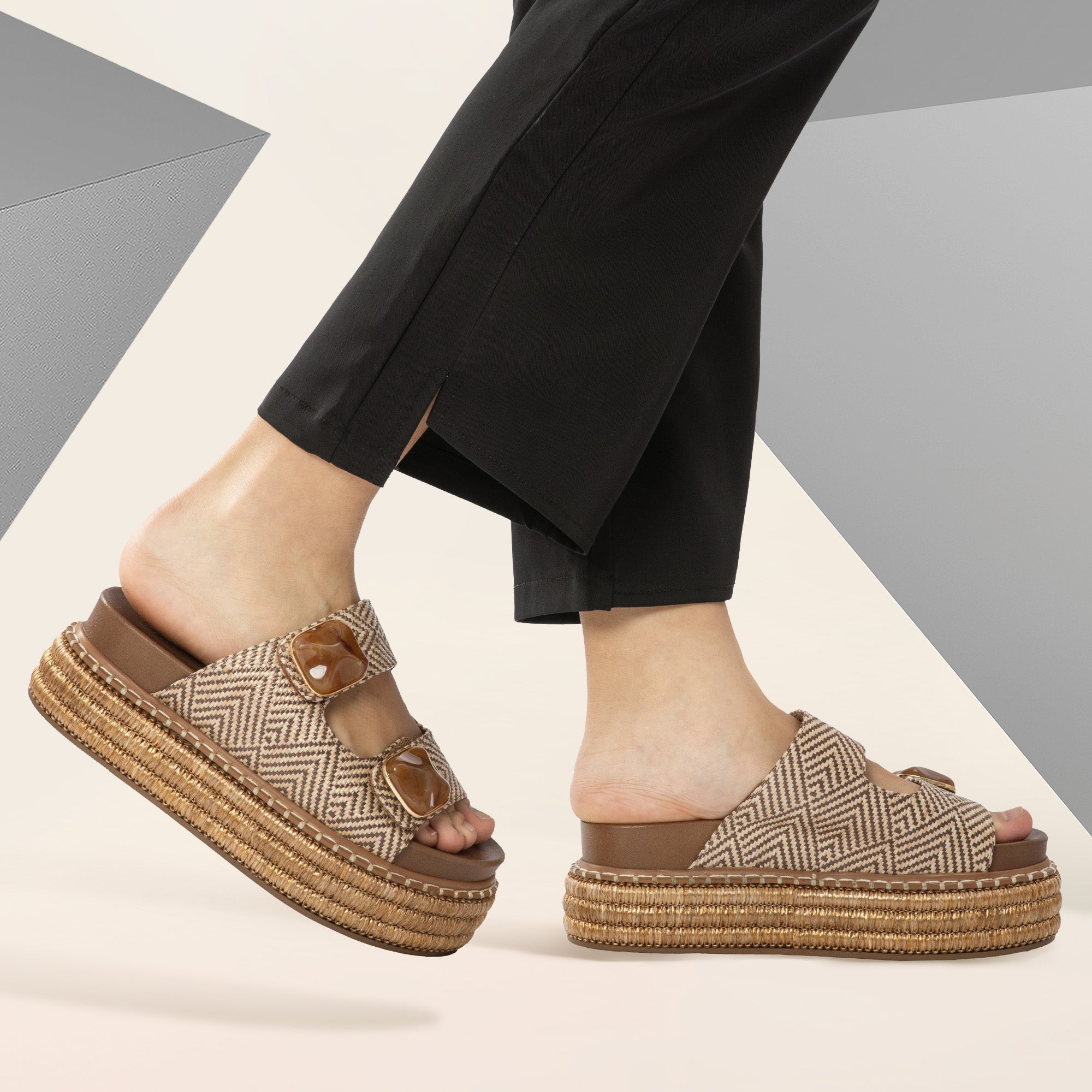 MISSCAI Ciabatte da Spiaggia Estive da Donna WTC250639