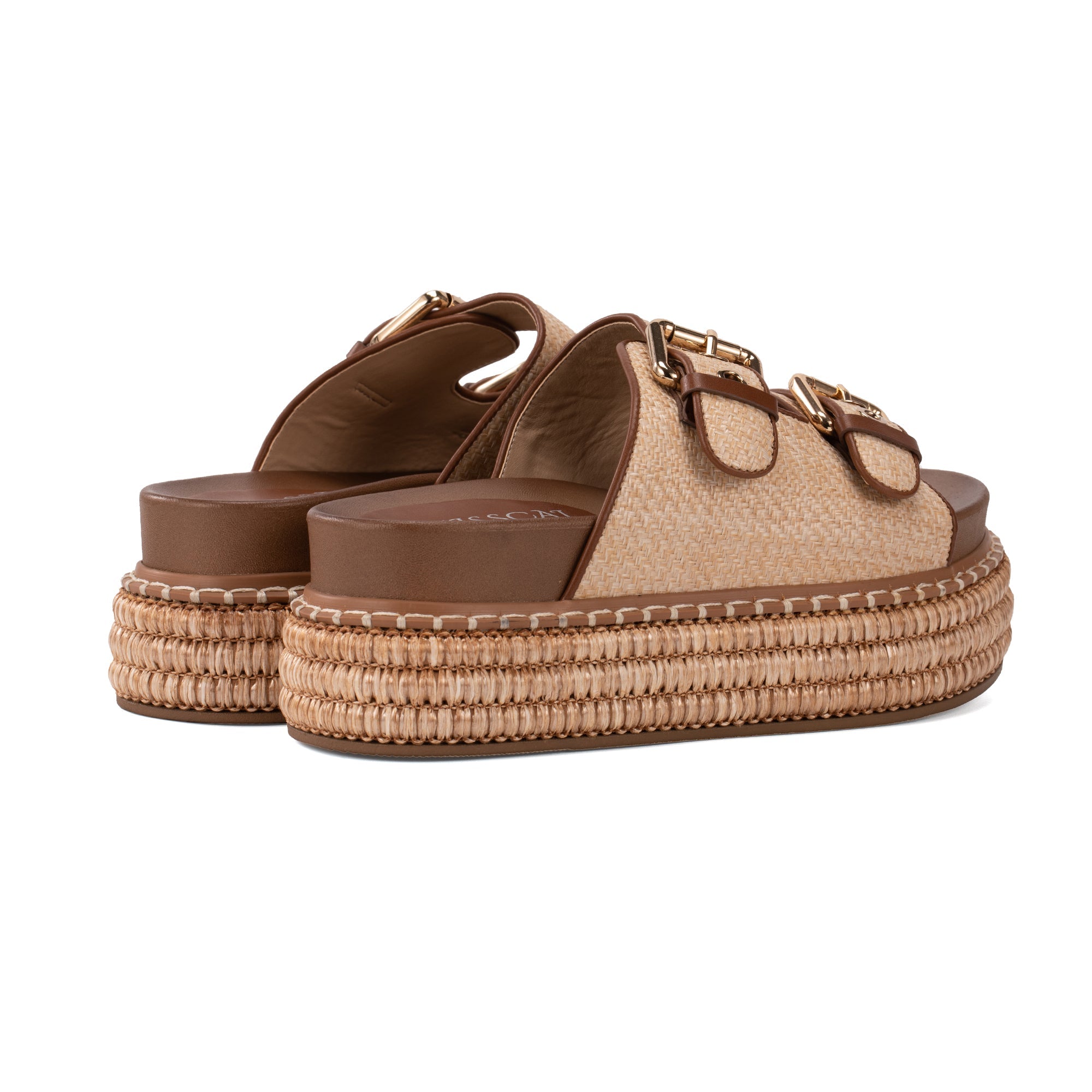 MISSCAI Ciabatte Estive da Donna con Fondo Spesso Comode Pantofole da Spiaggia Casual Antiscivolo WTC250637