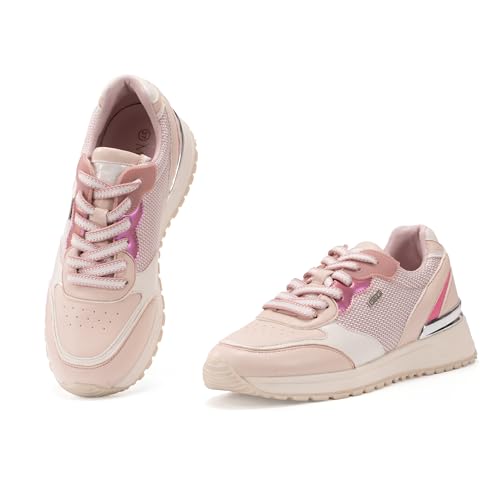 MISSCAI Damen Walkingschuhe Sneaker Atmungsaktiv Freizeitschuhe Leicht Joggingschuhe Halbschuhe Turnschuhe Rutschfeste Sportschuhe Laufschuhe