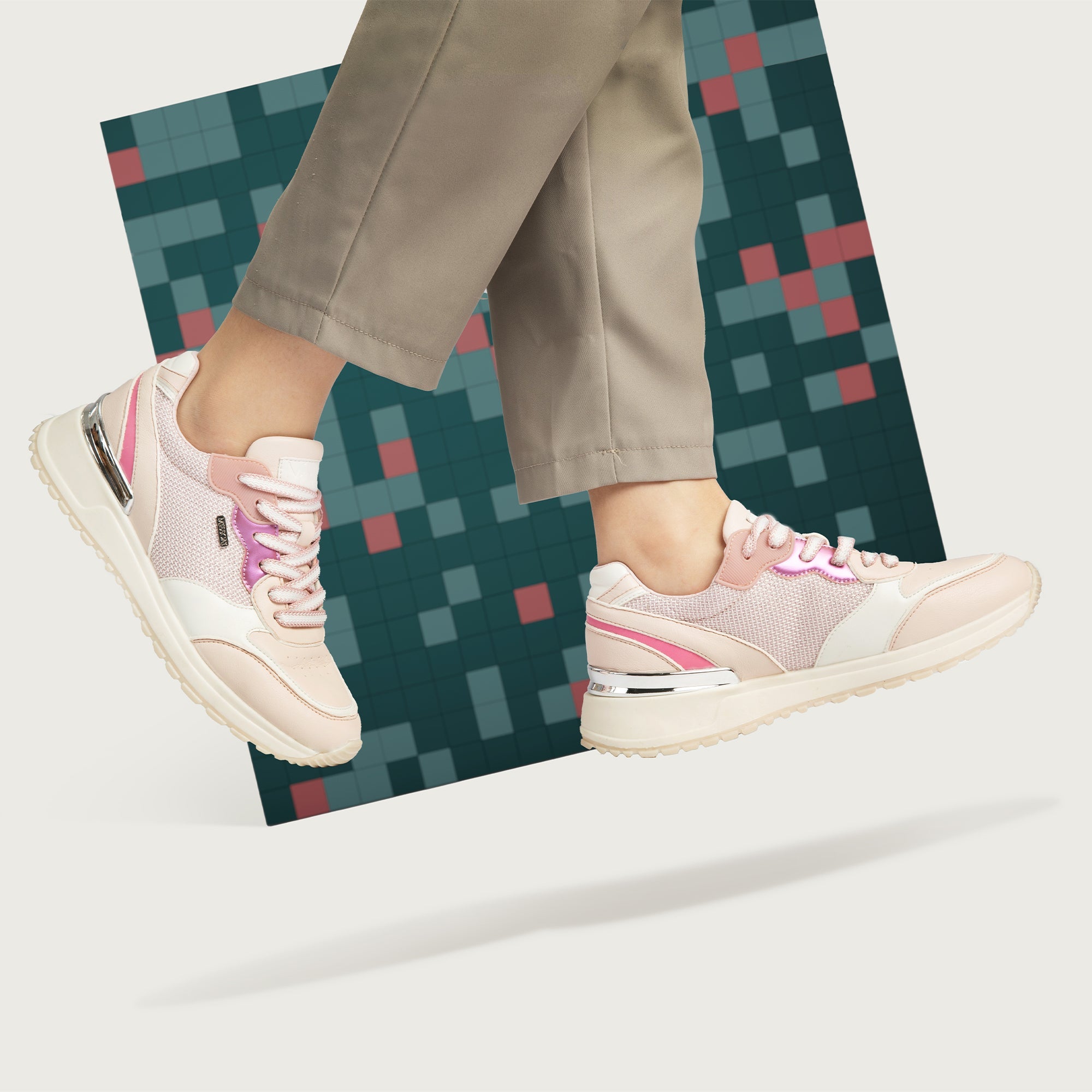 MISSCAI Sneakers Casual da Donna Scarpe Sportive All'aperto Comode e Traspiranti Antiscivolo WSC250535