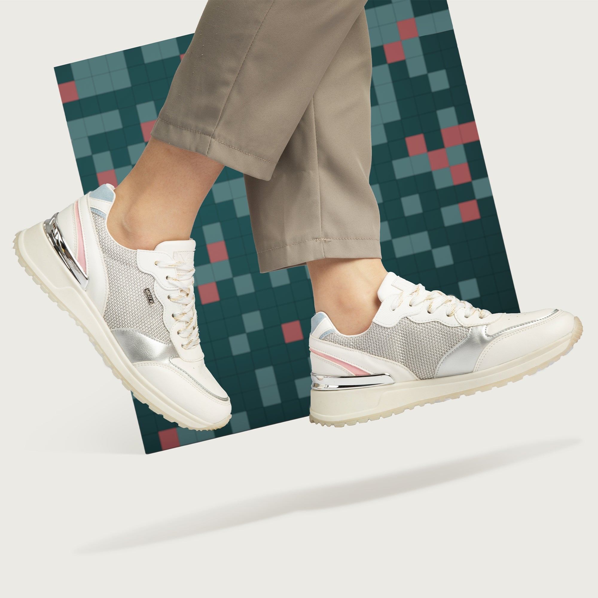 MISSCAI Sneakers Casual da Donna Scarpe Sportive All'aperto Comode e Traspiranti Antiscivolo WSC250535