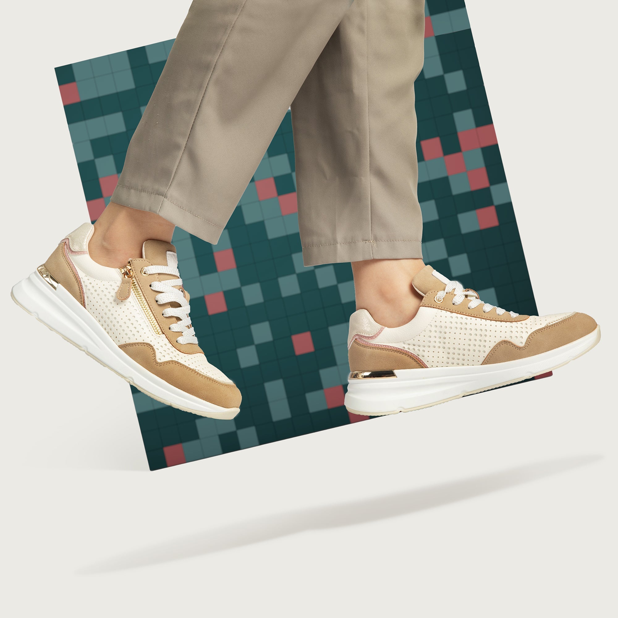 MISSCAI Sneakers da Donna All'aperto Leggere e Traspiranti Scarpe Sportive Casual Fitness WSC250534