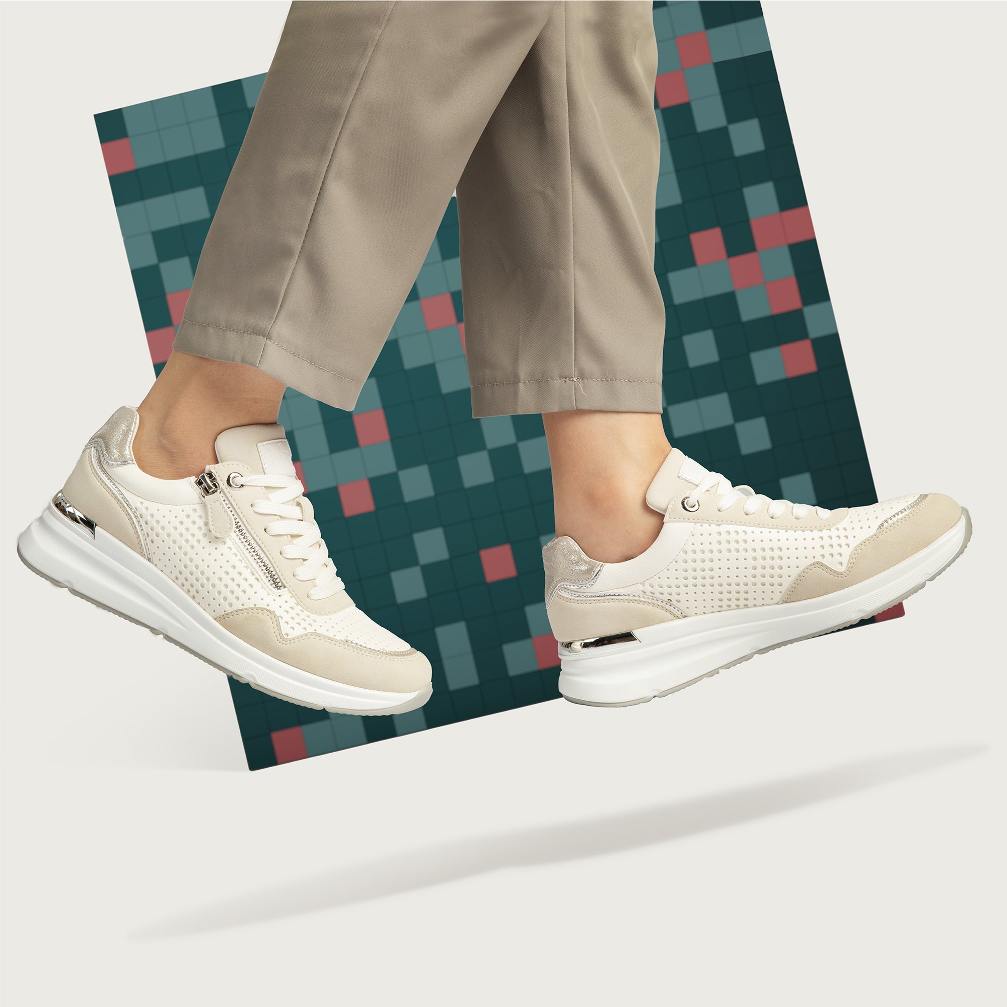MISSCAI Sneakers da Donna All'aperto Leggere e Traspiranti Scarpe Sportive Casual Fitness WSC250534