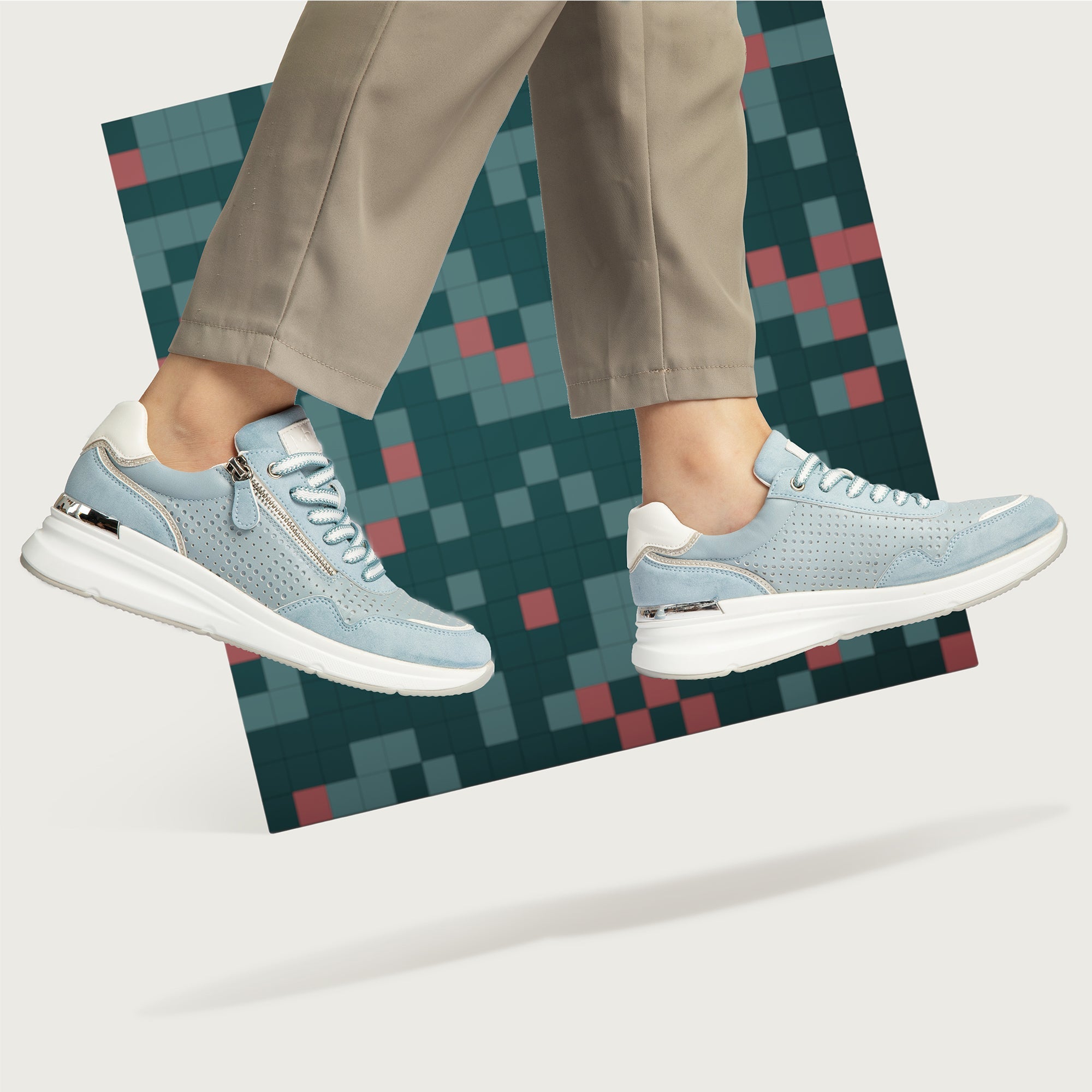 MISSCAI Sneakers da Donna All'aperto Leggere e Traspiranti Scarpe Sportive Casual Fitness WSC250534