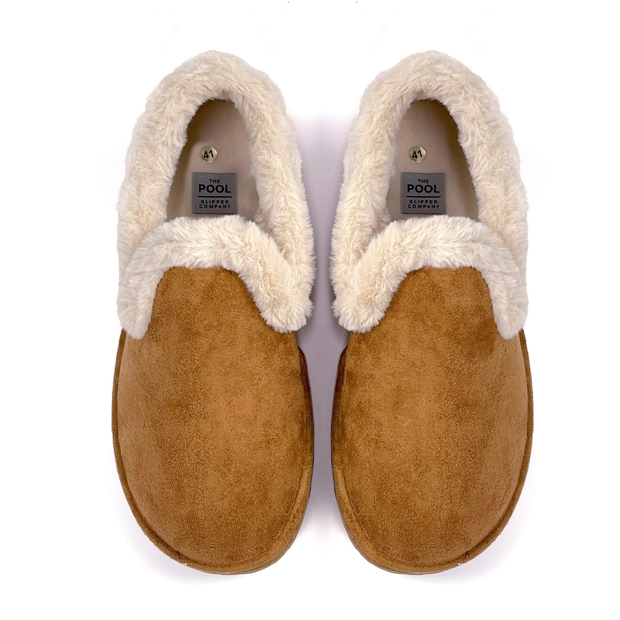 Pantofole Donna Invernali Babbucce Pelose Calde Ciabatte Elegante da Casa Scarpe Termiche da Inverno Imbottite con Memory Foam Made in Spagna