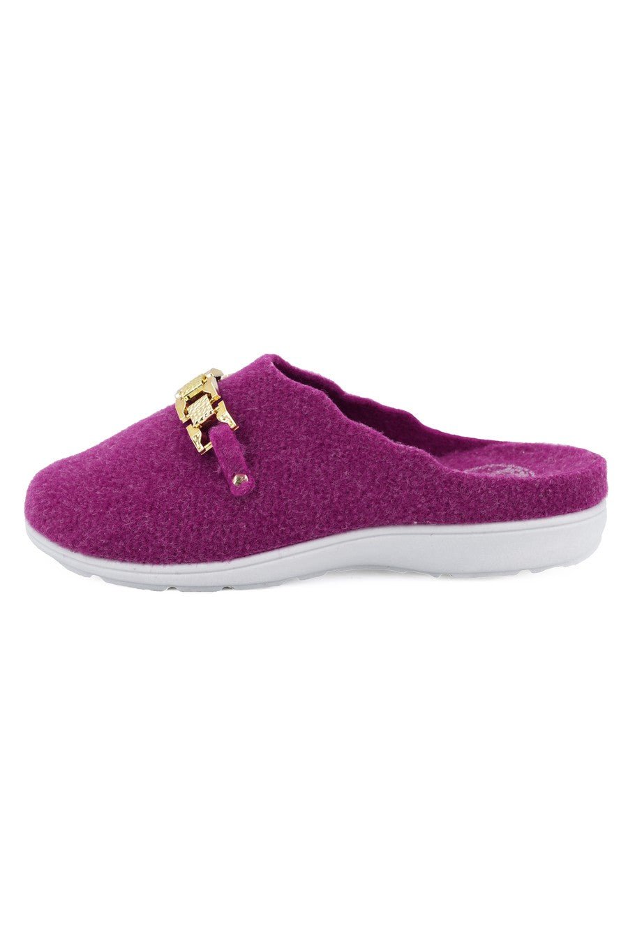 Slip On Scarpe Calde E Comode Donna Pantofole Lilla E Rosa