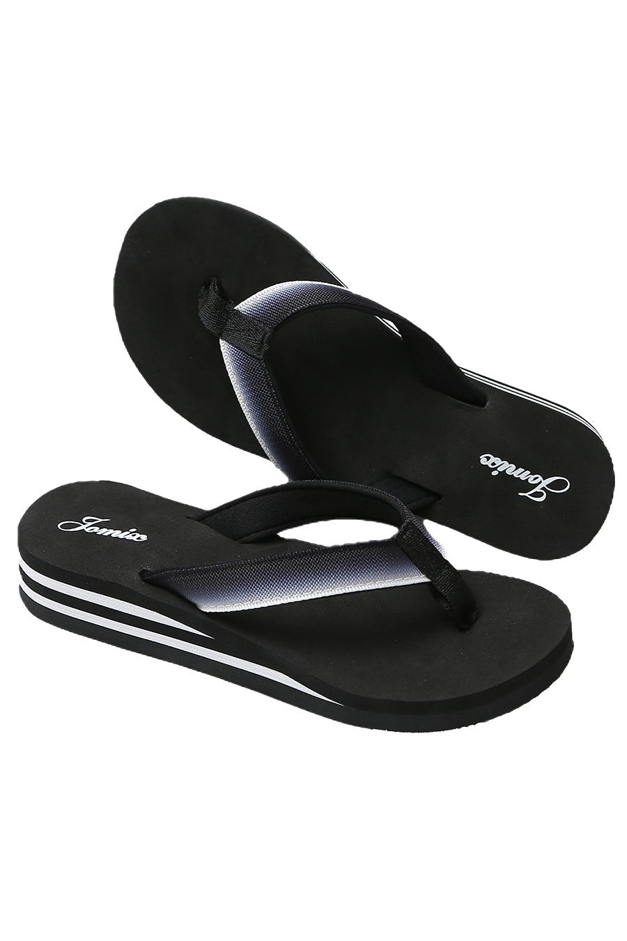 JOMIX Infradito Donna Eleganti Ciabatte Zeppa Casa Mare Piscina SD8229