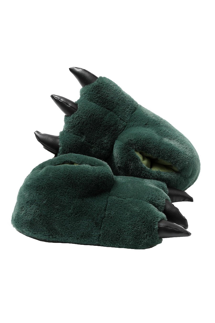 JOMIX Pantofole Donna Invernali Divertente Caldo da Casa Peuche Dinosauro Drago Zampe Pelose Comode Simpatiche MD7340