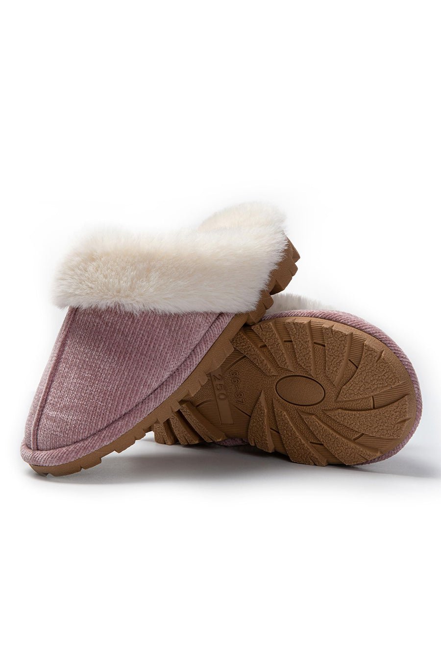 JOMIX Pantofole Donna Invernali Ciabatte Donna Inverno da Casa Pelliccia Soffice Pantofole Pelose Calde MD8504