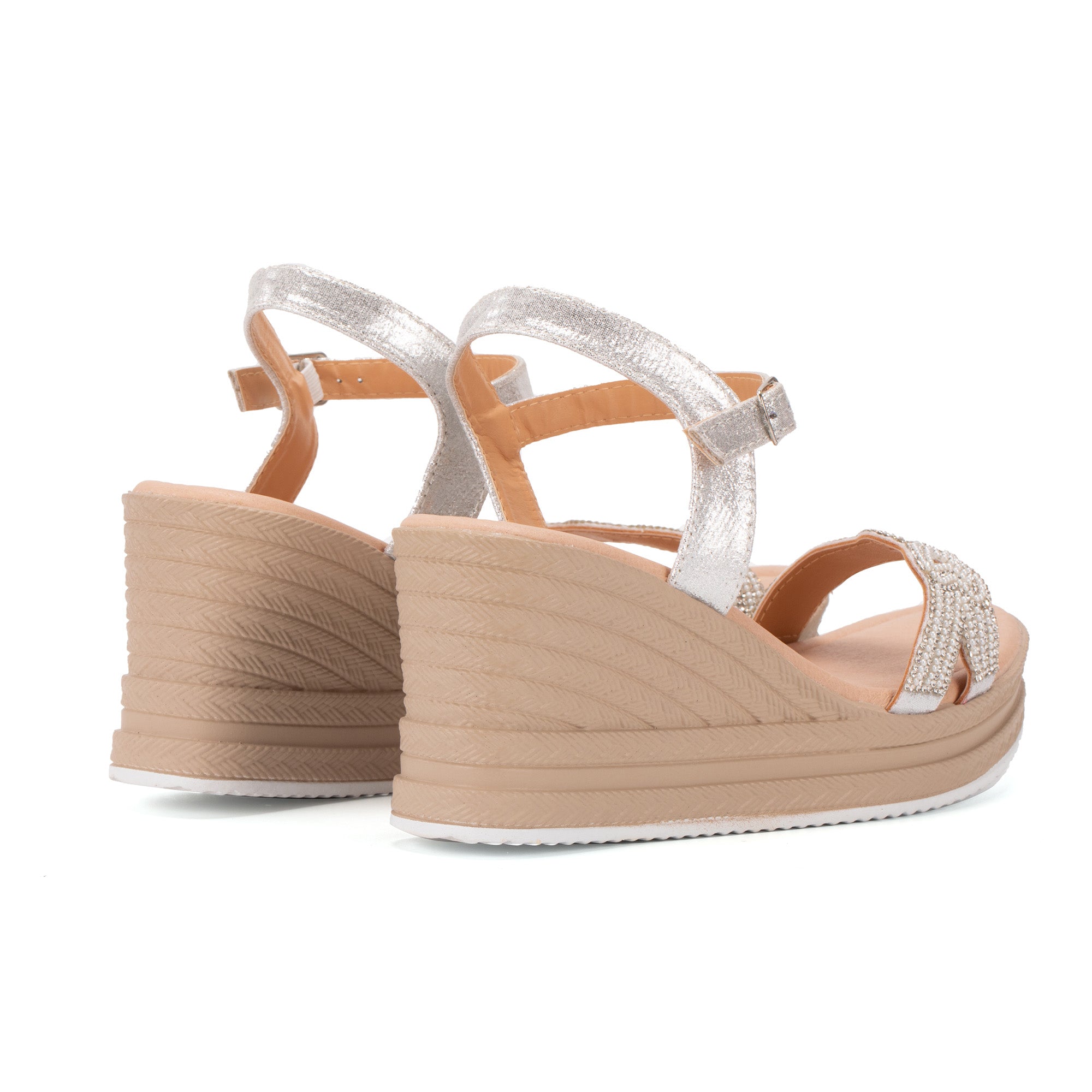 JOMIX Sandali da Donna con Zeppa Dal Fondo Spesso Eleganti e Versatili Design WWS250205