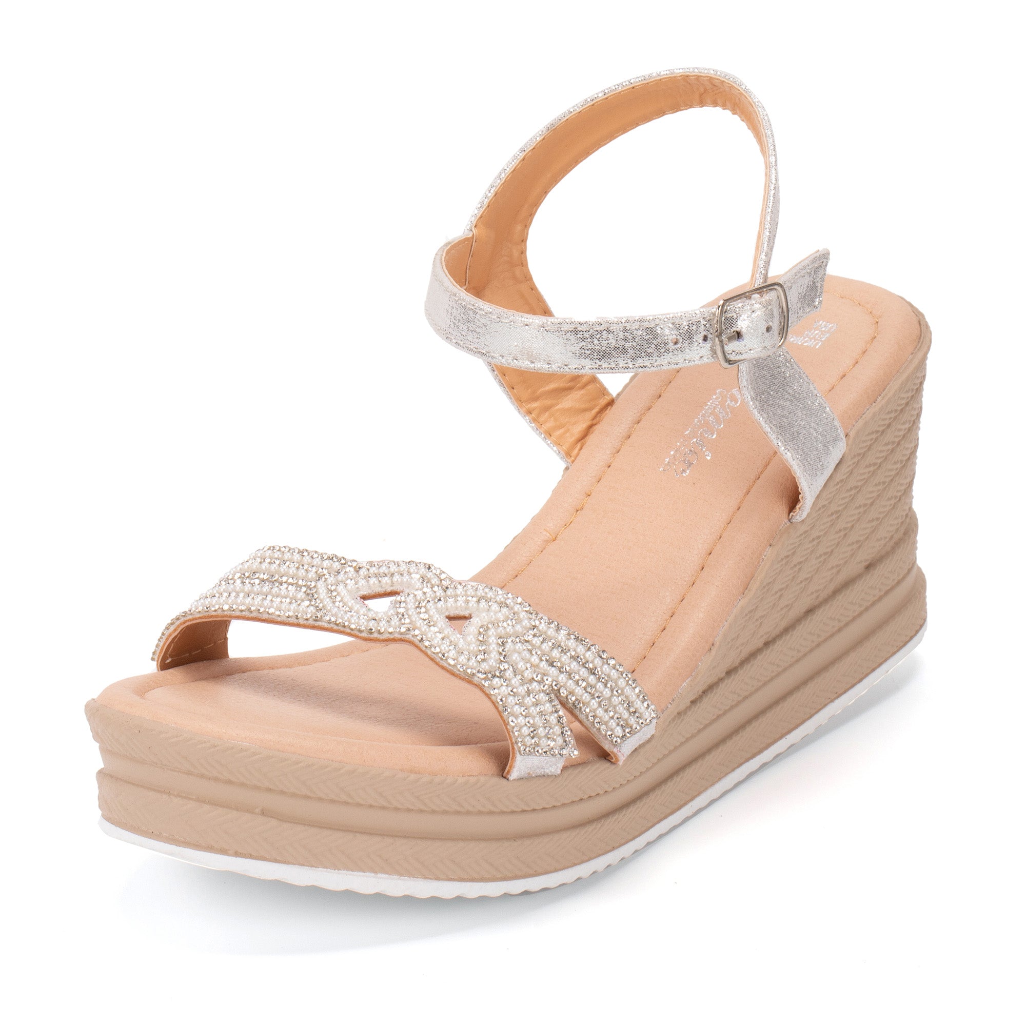 JOMIX Sandali da Donna con Zeppa Dal Fondo Spesso Eleganti e Versatili Design WWS250205
