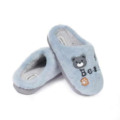 JOMIX Pantofole Bambino Invernali Babbucce Inverno Bambina Calde Morbide Ciabatte Chiuse Bambini da Casa