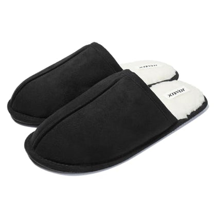 JOMIX Pantofole Invernali Pelose da Uomo, Comode e Calde per l'uso in Casa