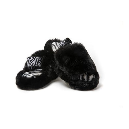 JOMIX Ciabatte Donna Invernali da Casa Pantofole Pelose Calde Flat Termiche Comode e Morbide