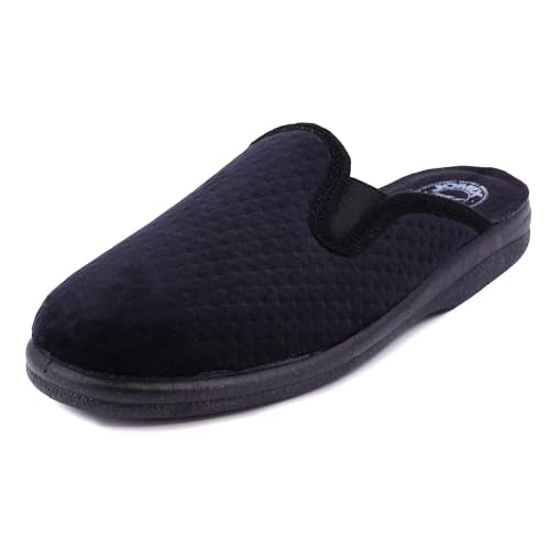 JOMIX Pantofole Uomo Invernali Ciabatte Calde da Casa Morbide Imbottite Calde e Comode