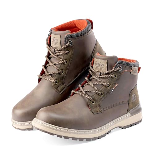 LEOSS ORIGINAL Uomo Stivaletti Outdoor Trekking Stringate Basse Outdoor Scarpe