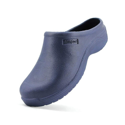 JOMIX Herren Clogs Gartenschuhe Krankenhaus Küche Sanitär Clogs Anti-Rutsch Gummi Arbeitsschuhe
