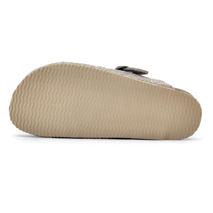 JOMIX Hausschuhe Damen Pantoletten Winter Bequeme Gefüttert Filzpantoffeln Made in Spanien