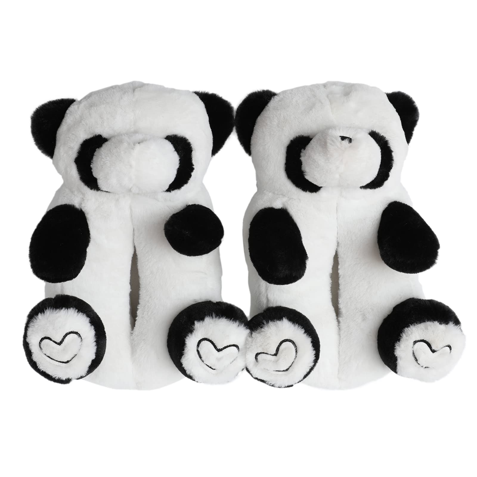 JOMIX Winter Hausschuhe Unisex Lustige Plüsch Warme Pantoffeln Tierform Weiche Rückstellschaum Slippers Einheitsgröße Indoor Outdoor