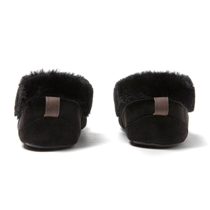 JOMIX Mocassini Invernali Eleganti e Comodi per Donna con Pelliccia Sintetica per Mantenere i Piedi Caldi