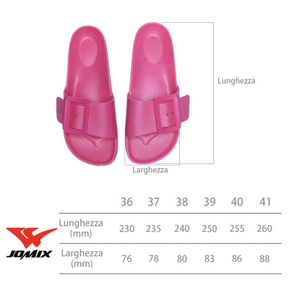 JOMIX Badeschuhe Damen Sommer Plateau Pantoletten EVA Badelatschen Leicht Sandalen für Strand