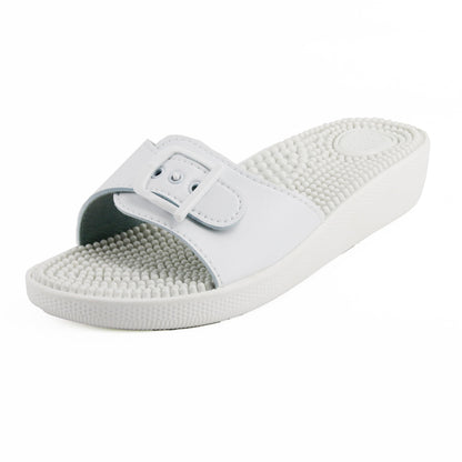 JOMIX Massage Schlappen Damen Weiche Badeschuhe Sommer Pantoletten Slipper Hausschuhe