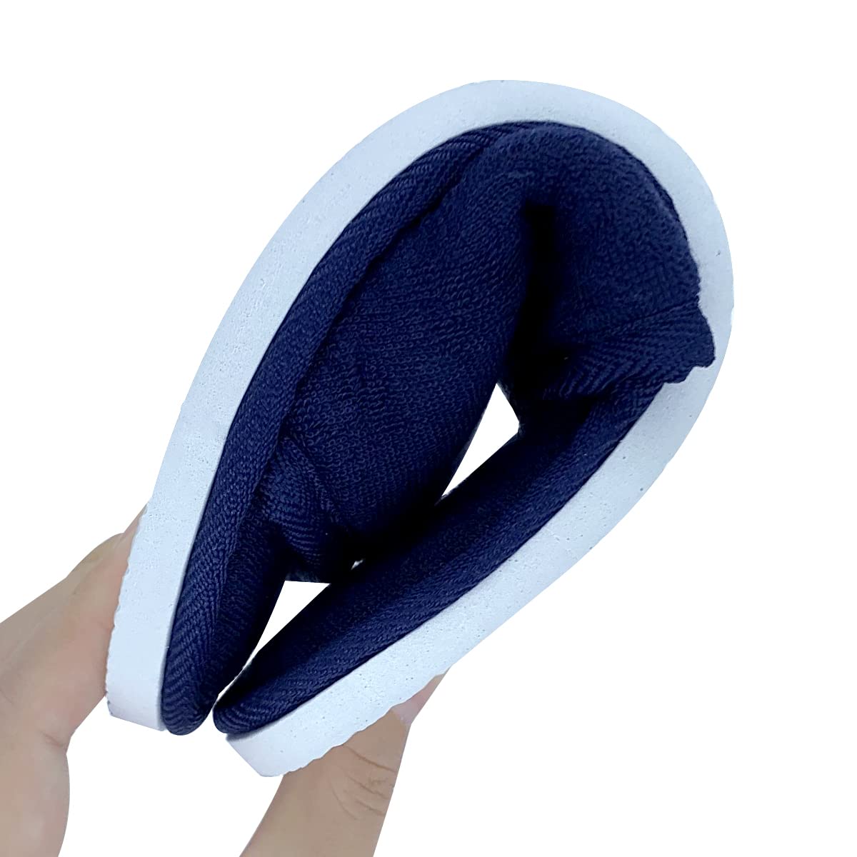 JOMIX Gäste Hausschuhe 2 Paar Gästehausschuhe Set Unisex Waschbare Frottierslipper Frottee Badeschuhe Reisen Hotel Pantoffeln Rustchfeste