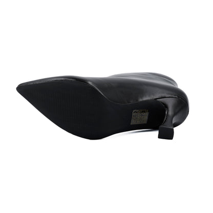 JOMIX Stivaletti Donna Stivali a Punta con Tacco a Spillo Stivali con Tacco Alto Stivaletti in Pelle Stivaletti Eleganti Alla Moda