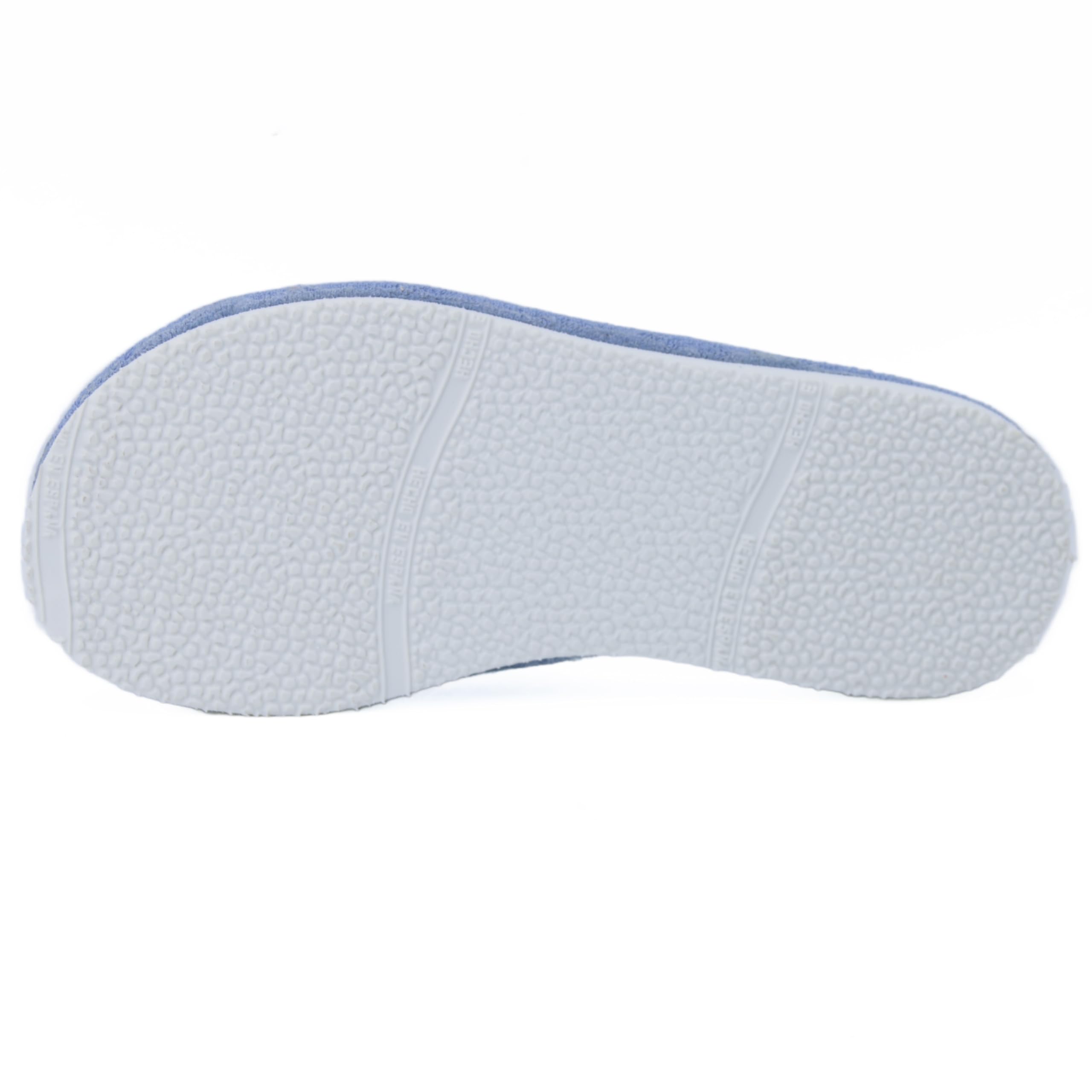 JOMIX Frottee Hausschuhe Damen Weiche Keilabsatz Pantoffeln Offen Bequeme Einfarbige Slipper Indoor