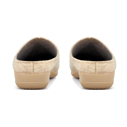 JOMIX Warme Flizpantoffeln Damen Hausschuhe Winter Gefütterte Pantoffeln Plüsch Slippers Rutschfeste Puschen mit Fußbett