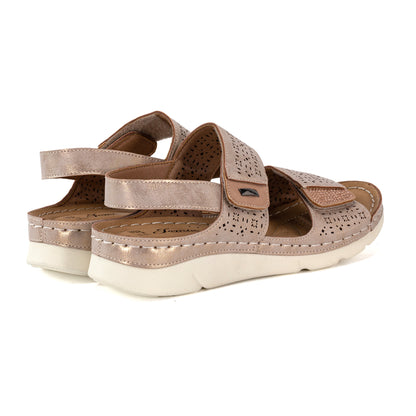 JOMIX Sandali Estive Casual da Donna Scarpa Morbida Scivolamento con Tomaia a Strappo WWS250186