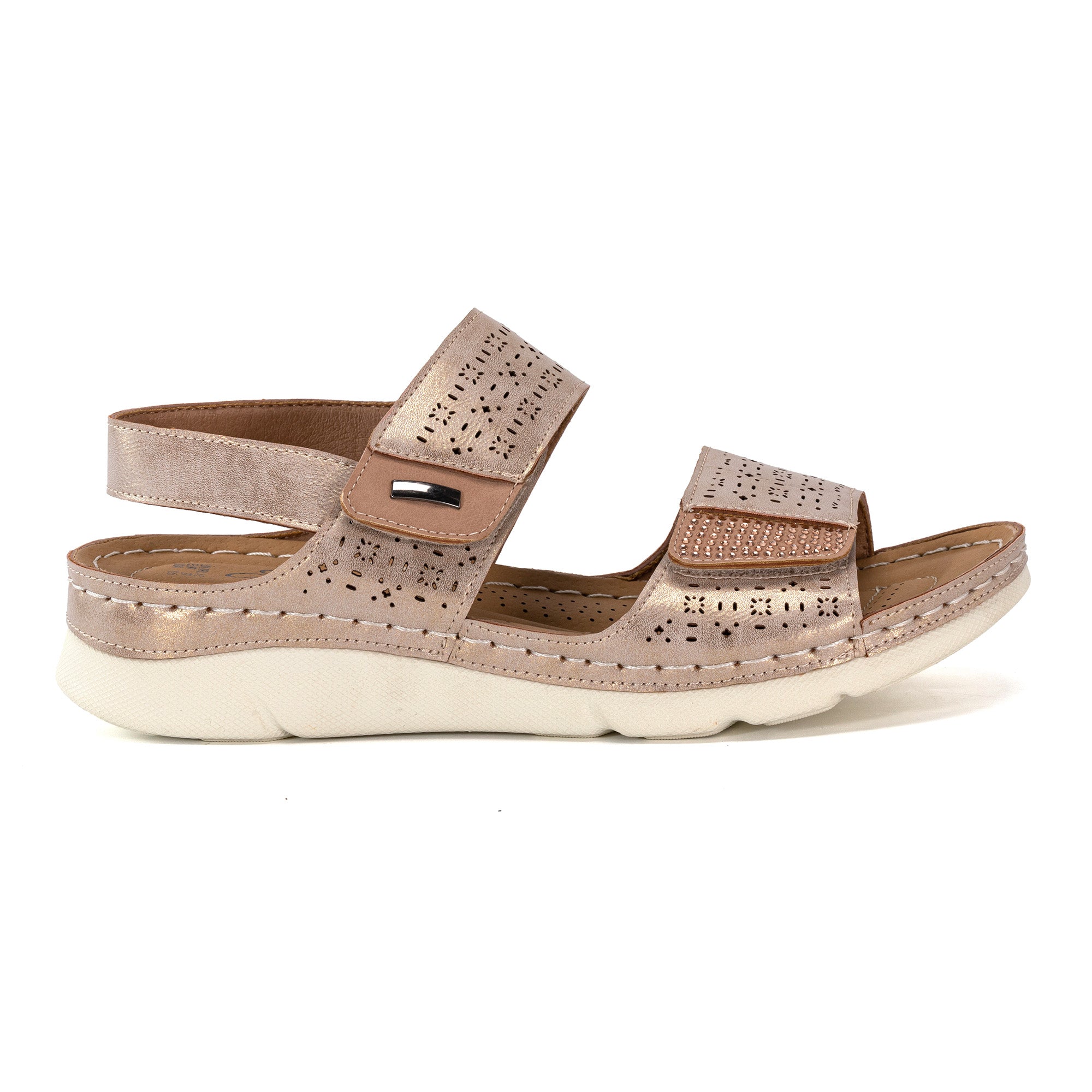 JOMIX Sandali Estive Casual da Donna Scarpa Morbida Scivolamento con Tomaia a Strappo WWS250186