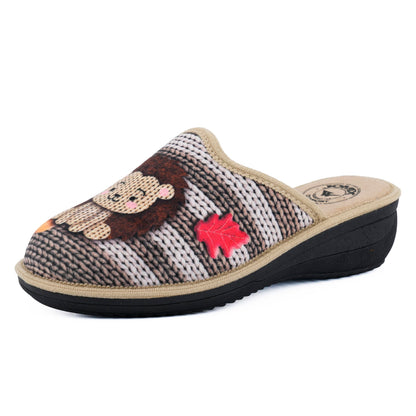 JOMIX Pantofole Donna Invernali Anatomiche Sottopiede Morbido di Alta Densità Mede in Italy