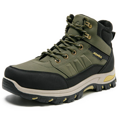 JOMIX Wanderschuhe Herren Trekking Schuhe Outdoor Stiefel Wasserdicht Rutschfest Knöchelhoch Trekkingschuhe Herren Hiking Boots