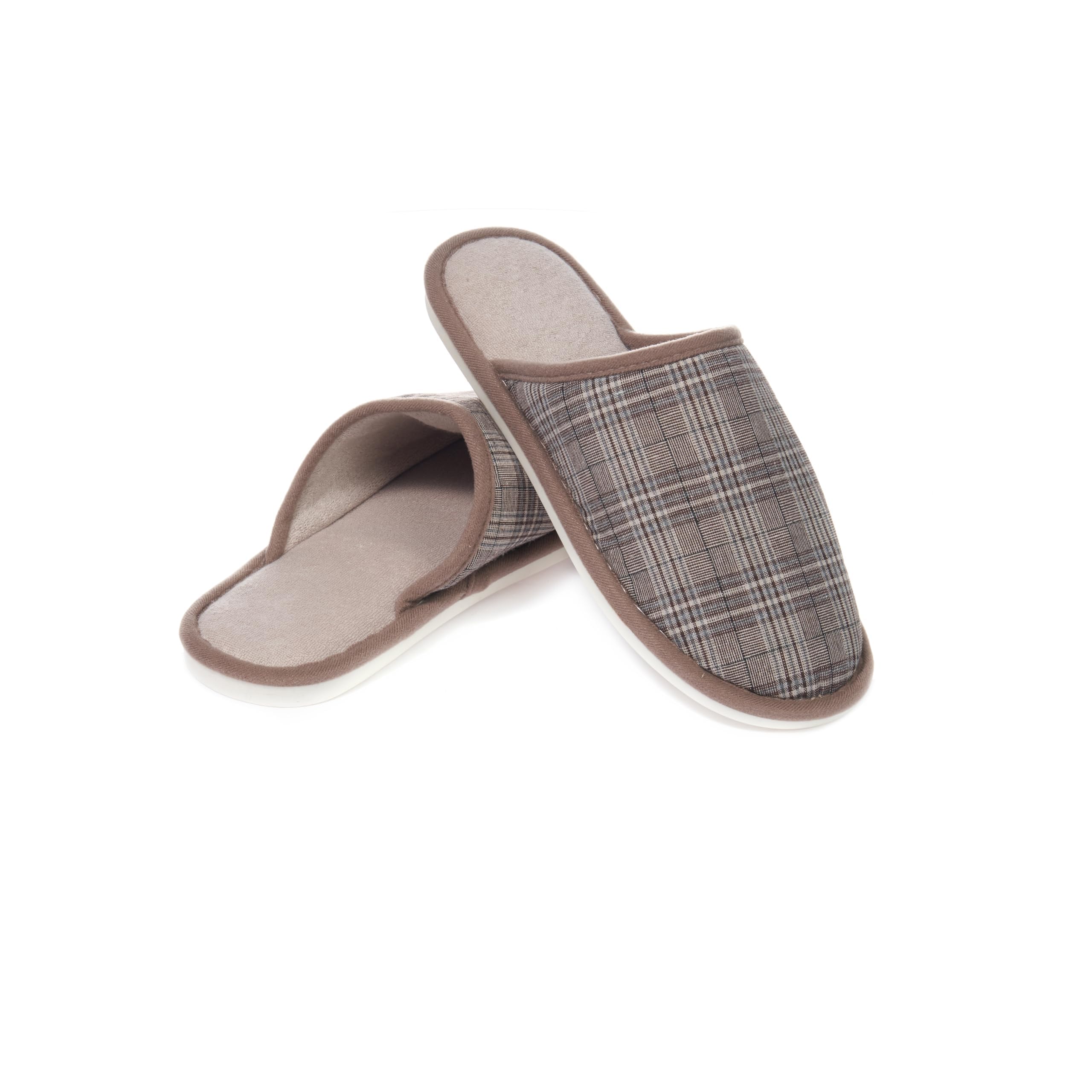 JOMIX Ciabatte Uomo Invernali da Casa Pantofole Pelose Calde Flat Termiche Comode e Morbide