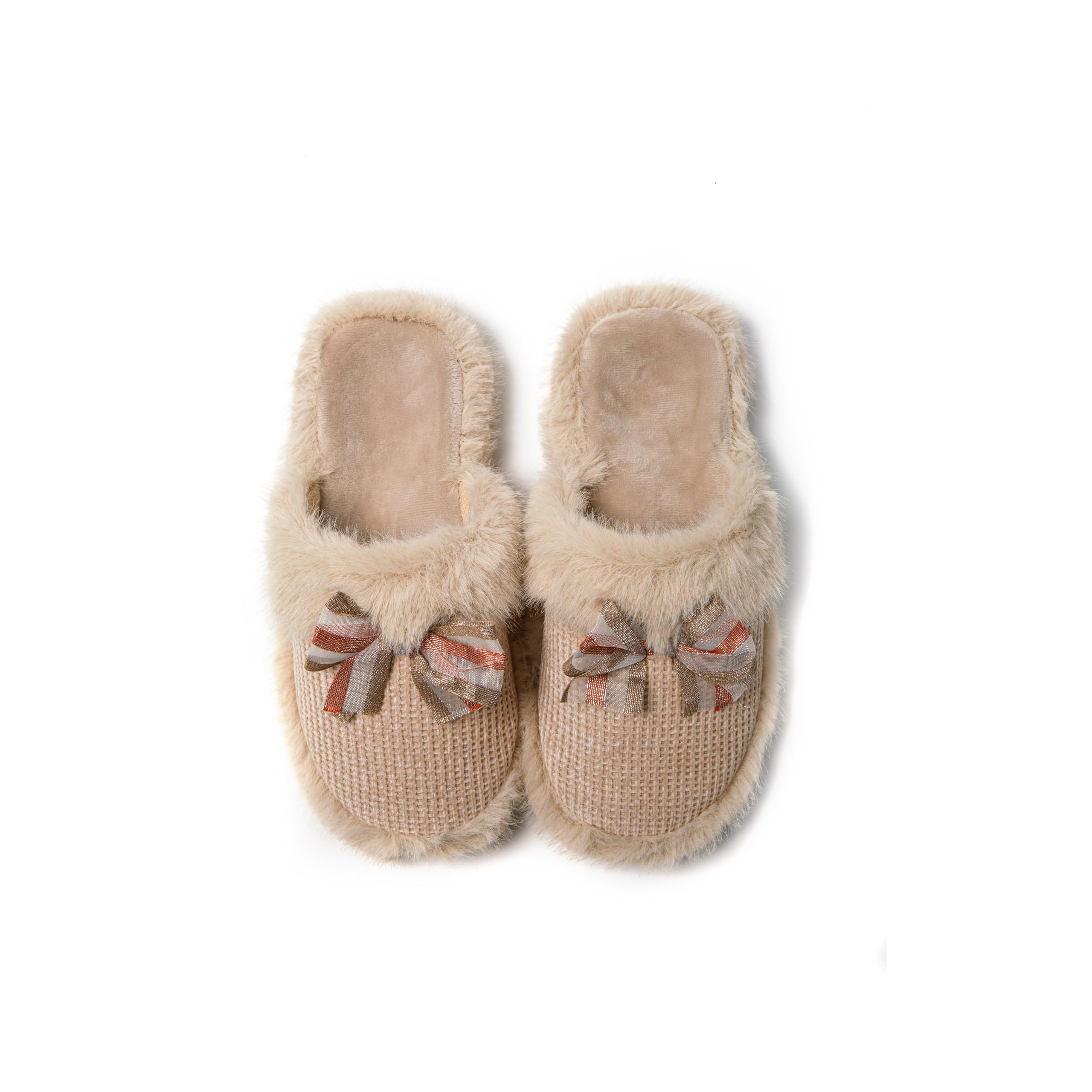 JOMIX Pantofole Donna Invernali da Casa Pelose Calde Flat Termiche Comode e Morbide MD8512