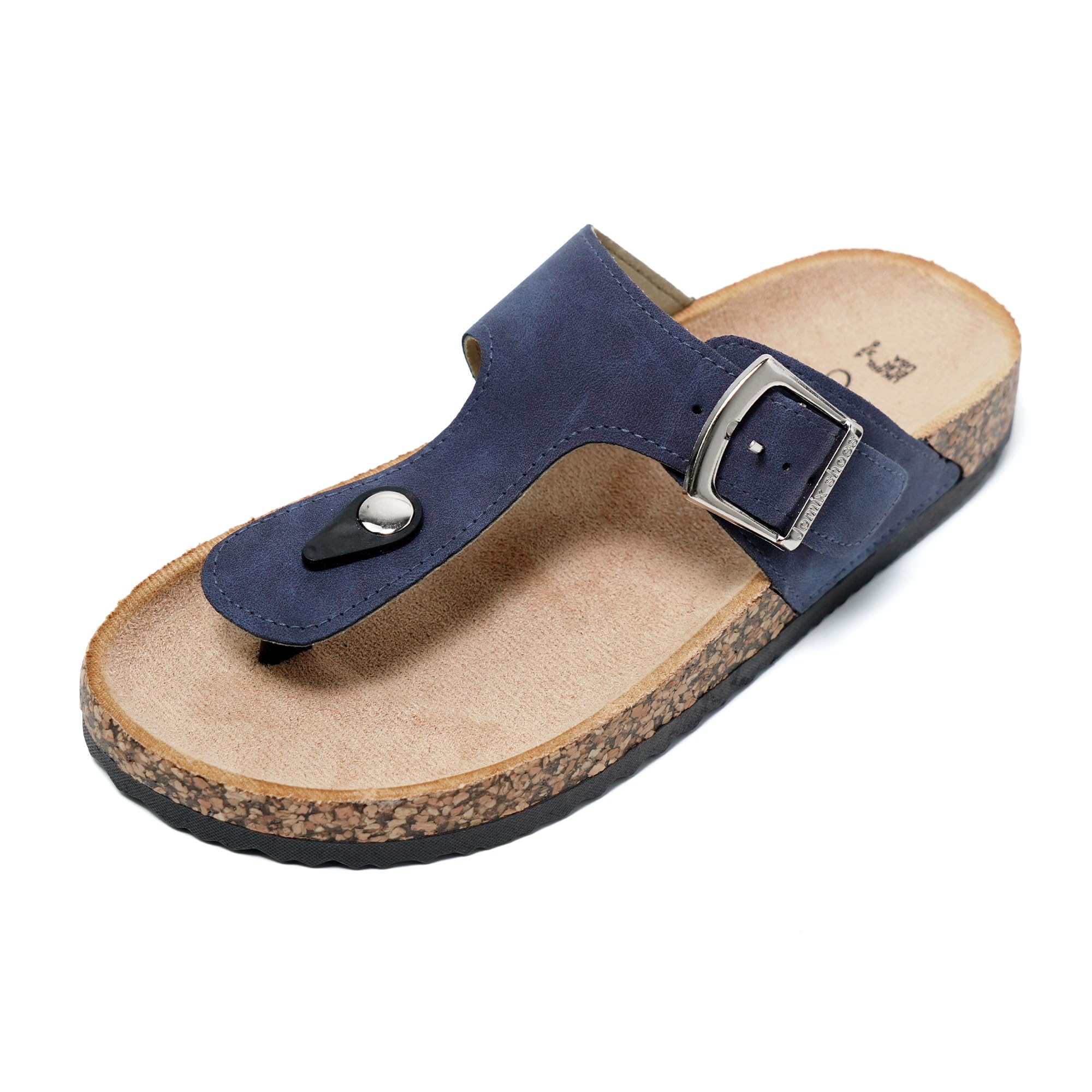 JOMIX Infradito Estivi da Donna in Pelle Eleganti da Spiaggia