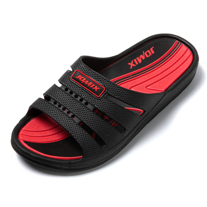 JOMIX Damen Badeschuhe Sommer Pantoletten Leicht Sandalen Badelatschen Badeschlappen Rutschfeste Eva Duschhausschuhe