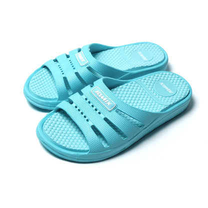 JOMIX Damen Badeschuhe Sommer Pantoletten Leicht Sandalen Badelatschen Badeschlappen Rutschfeste Eva Duschhausschuhe