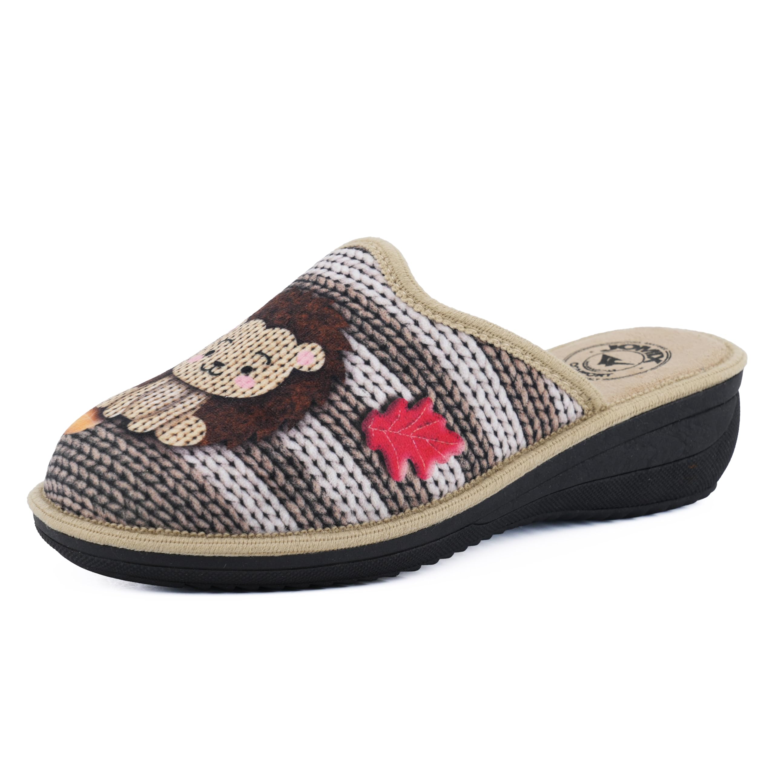 JOMIX Pantofole Donna Invernali Anatomiche Sottopiede Morbido di Alta Densità Mede in Italy