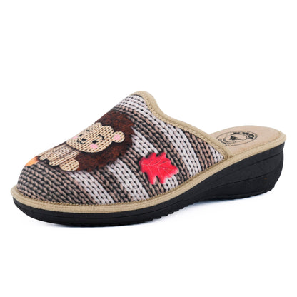 JOMIX Pantofole Donna Invernali Anatomiche Sottopiede Morbido di Alta Densità Mede in Italy