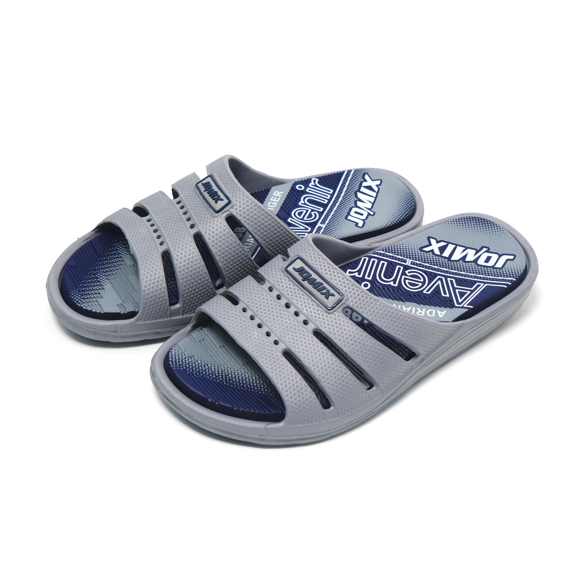 JOMIX Pantoffeln Herren Badelatschen Sommer Schlappen Badeschuhe Pantoletten Leicht Sandalen EVA Badeschlappen Slipper